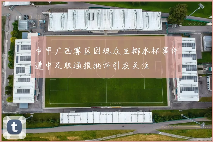 中甲广西赛区因观众互掷水杯事件遭中足联通报批评引发关注